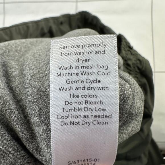 Athleta Pants Womens 6 Green Camo Brooklyn Textured Lined Jogger Athletic Warm - Picture 6 of 12